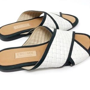 L’agence Slide Sandals